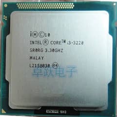 original imported Intel microprocessor i3 3 rd generation