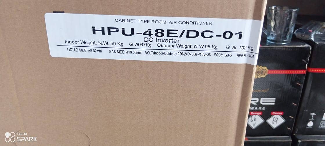 Haier HPU-48E/DC Inverter Floor Standing Cabinet 4.0 Ton 3