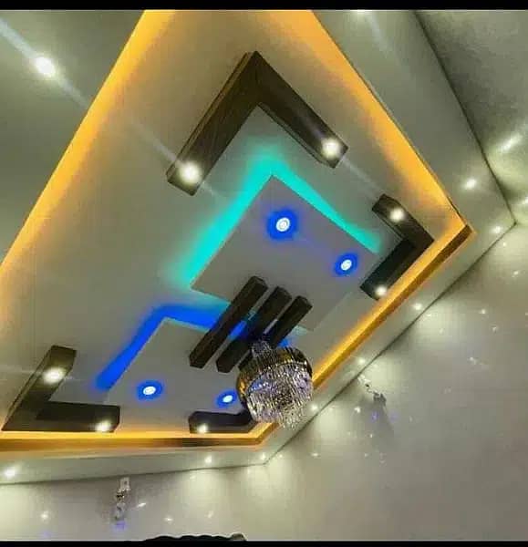 pop false ceiling New Fancy Designs, Wallpaper, Flooring, Pvc Panel 18