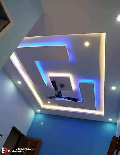 pop false ceiling New Fancy Designs, Wallpaper, Flooring, Pvc Panel 14