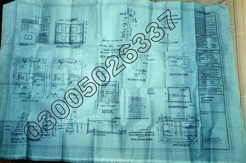 House design Architect in Rawalpindi naqsha Map AutoCAD hiring drawing 1