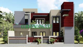 House design Architect in Rawalpindi naqsha Map AutoCAD hiring drawing