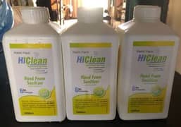 Hand Sanitizer 3 bottles Brand Hiclean 0