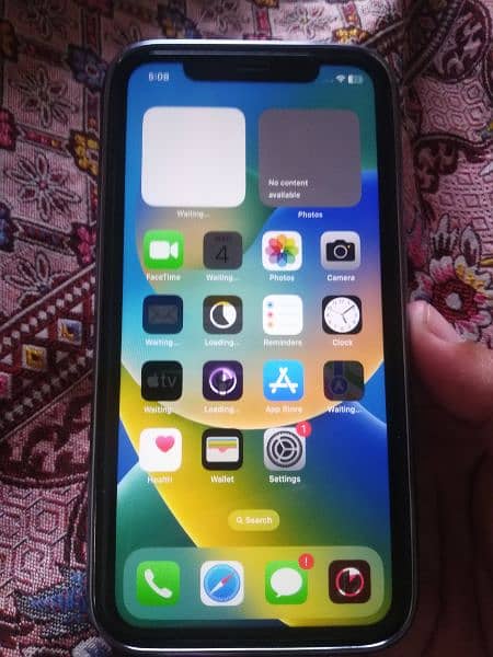 iPhone 11 jv 64gb black colour[wareenty 2 month abi ha] 1