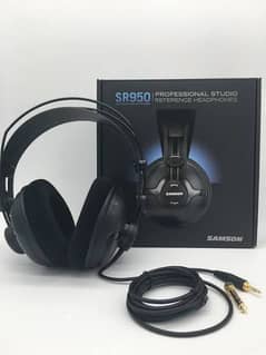 Samson Sr950 Professional Studio Monitor Headphones 0