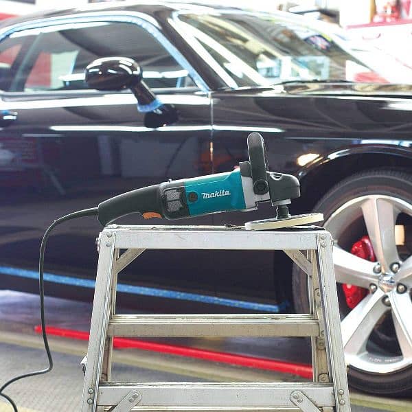 Heavy duty Car polisher with wool pad available 8