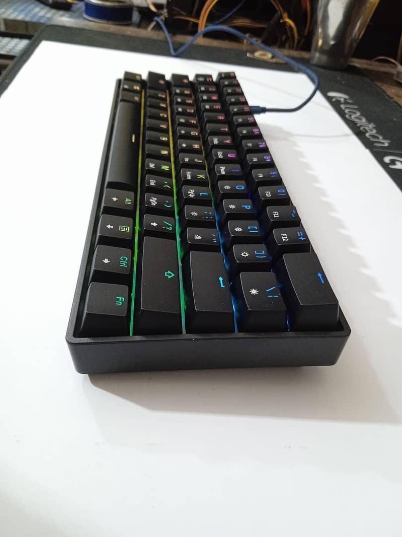 60% 65% 70% Mechanical Gaming Keyboard Available HK Gaming GK61 4