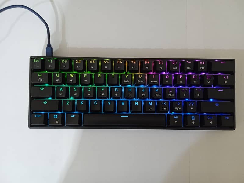 60% 65% 70% Mechanical Gaming Keyboard Available HK Gaming GK61 10