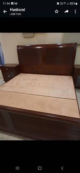 king size wooden bed set 0