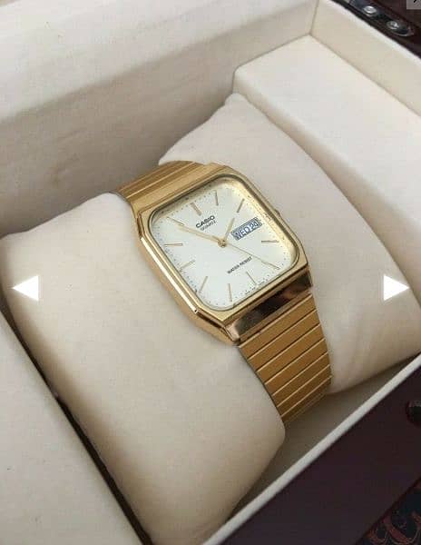 Original Casio Gold Plated Watch for Sale 1