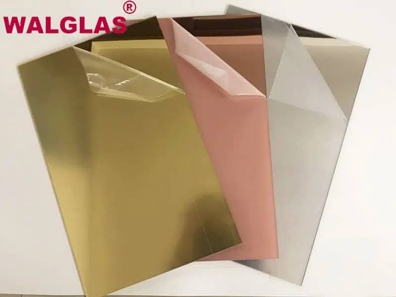 Golden Acrylic Mirror Sheets - Silver - Rose Gold - Copper 0