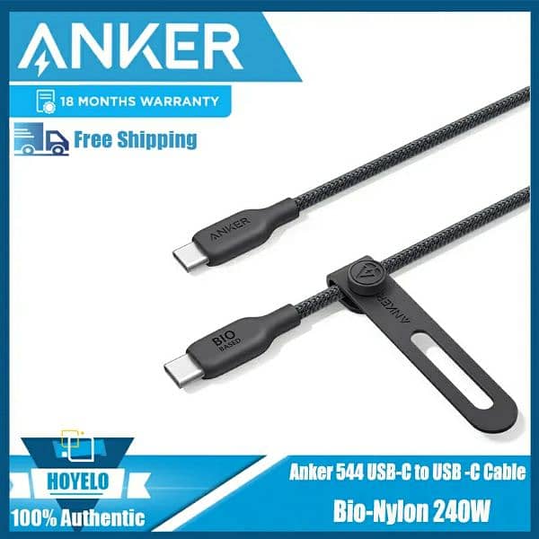 Anker 240w C to C 6 feet cable for MacBook pro 1