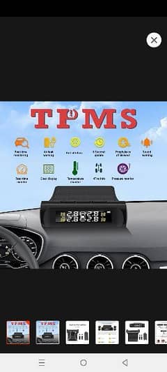 Battery Operated Car Tire Pressure Monitoring System TPMS Sensor Sola