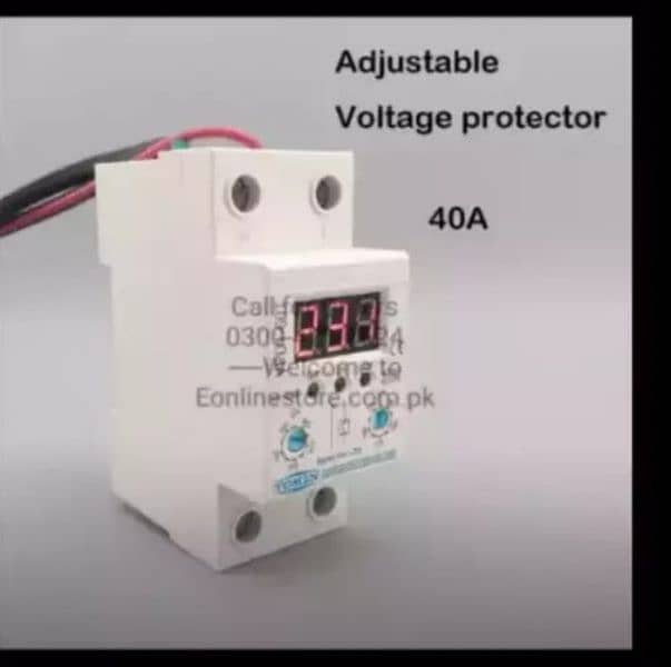 UPS 40A 230V Din rail automatic recovery reconnect over volt 1