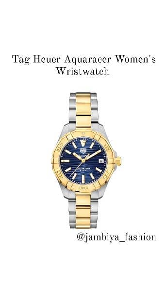 Tag Heuer Aquaracer Woman's Wristwatch 1