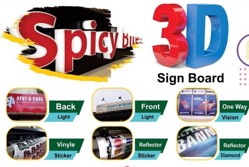 Panaflex printing sign boards 13