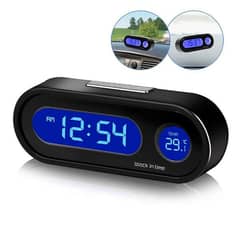 Car Digital Clock Mini Electronic Watch Automotive Dashboard 0