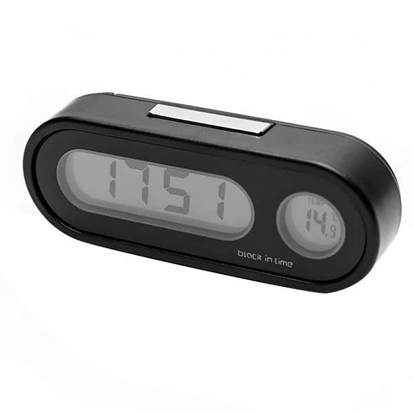 Car Digital Clock Mini Electronic Watch Automotive Dashboard 4