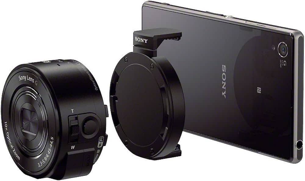 Best Youtube/Tiktok Camera,Sony DSC-QX10/B Smartphone Attachable 1