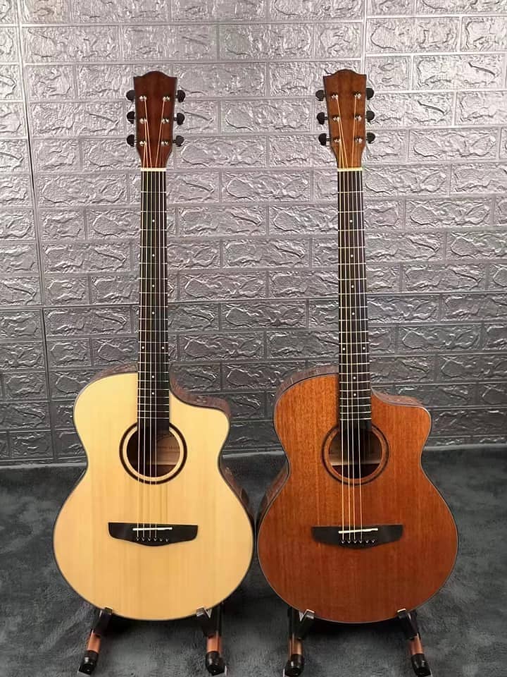 Acoustic Guitars Bignners Semi Acoustic Electric professhional guitars 12