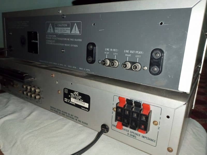 JVC Stereo Amplifier & Cassette system 4