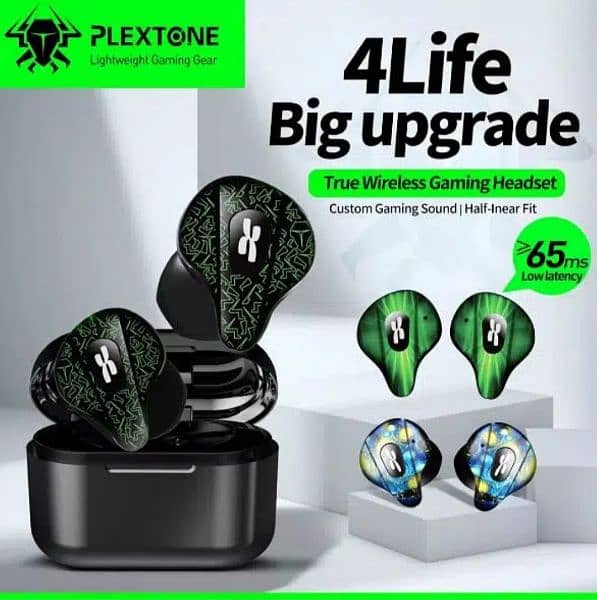 Plextone 4Life True Wireless Gaming Earbuds 0