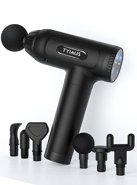 TYIAUS Percussion Massager Gun Deep Tissue With 30 Adjustable Speeds 3