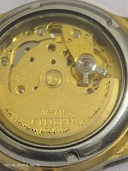 Citizen sports Automatic watch Gold Edition 6