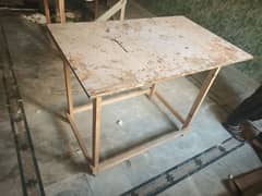 Wood Cutting Saw Table