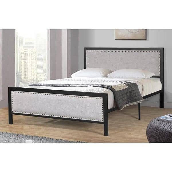 Metal Made Heavy King Size Bed 9