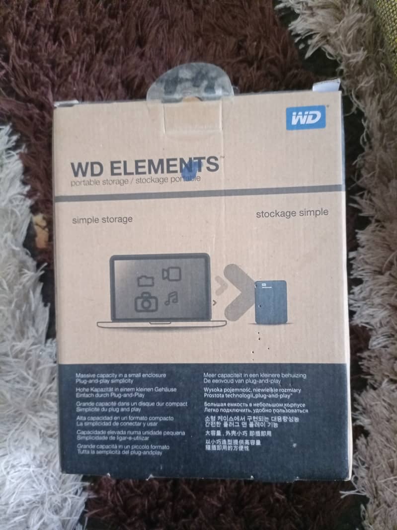 WD elements 1TB original Malaysian 4