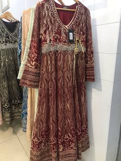 embrodied branded maxi
