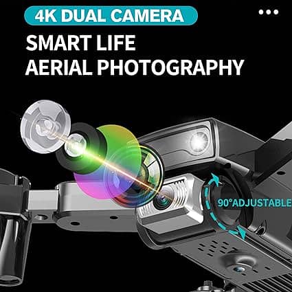 Mini Drone With Dual Camera 4K HD Professional 03020062817 2