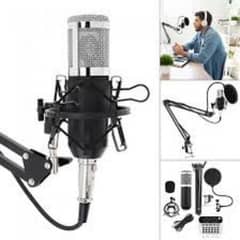 Professional Condenser Microphone Set White