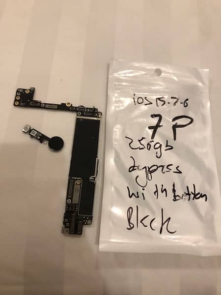 iphone 7  plus 256gb board with button bypass 1