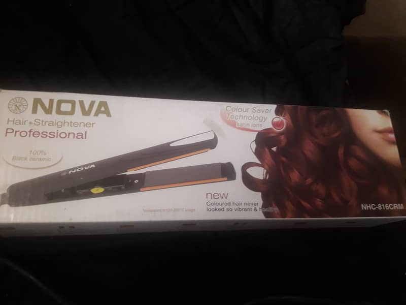 Westpoint hair dryer and nova hair straightener 4