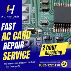 Ac card repairing/solar inverter repairing services/ups/ac repair/pcb