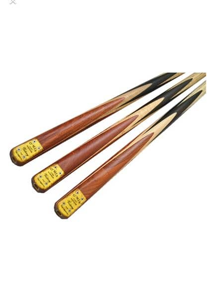3 models of OMIN high quality professional cues available for sale 5