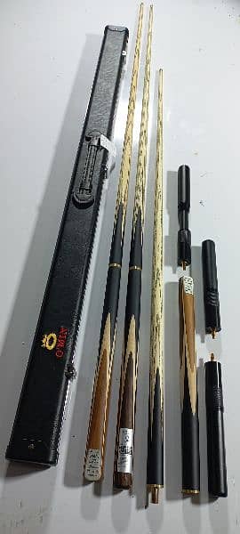 3 models of OMIN high quality professional cues available for sale 16