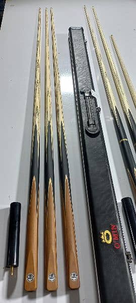 3 models of OMIN high quality professional cues available for sale 18