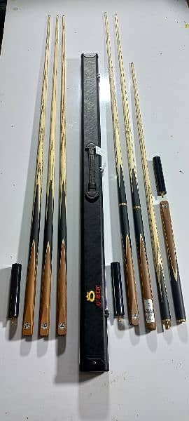 3 models of OMIN high quality professional cues available for sale 19