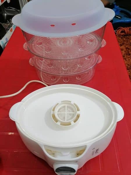 TESCO Digital 3 Tier Food Steamer, Imorted 1