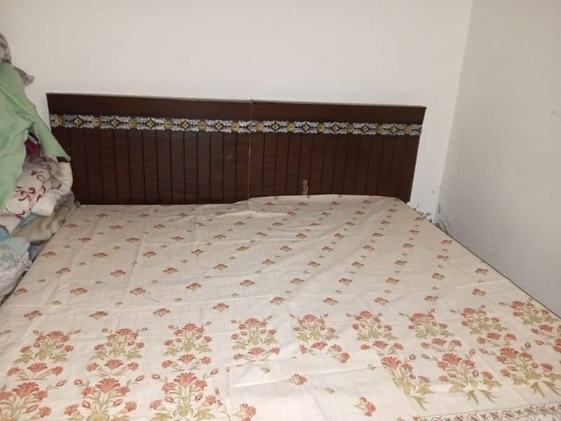bed for sale good condition urgent sale 4