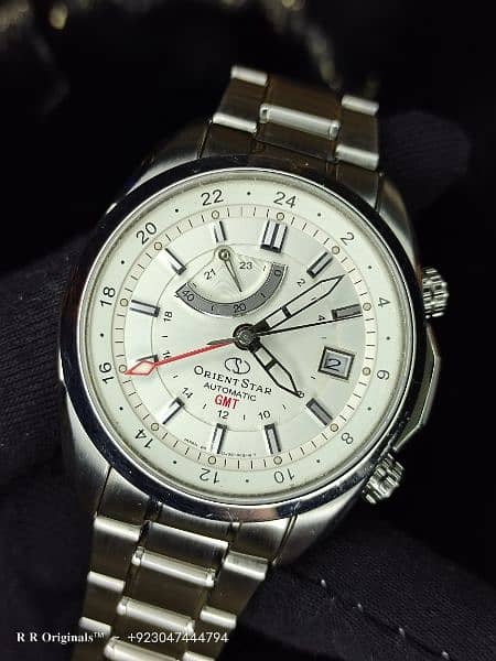 Orient star outlet seeker automatic gmt