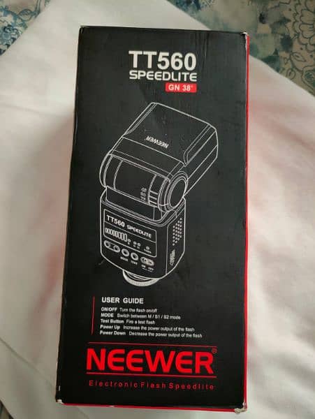 NEEWER TT560 Speedlite Flash Light For DSLR Cameras (Imported) 1