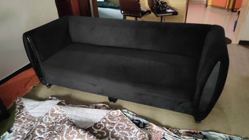 Black Beauty 5 Seater Sofa Set 4