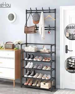 5 Layer Coat And Shoe Rack Simple Household organizer