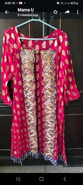 beautiful lahgha gone and dupatta in very low price 6