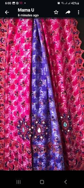 beautiful lahgha gone and dupatta in very low price 7