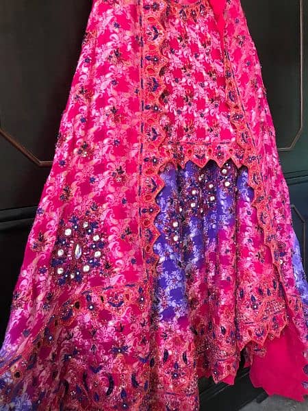 beautiful  lahgha gone chuli and dupatta 4 pice in very low price 5